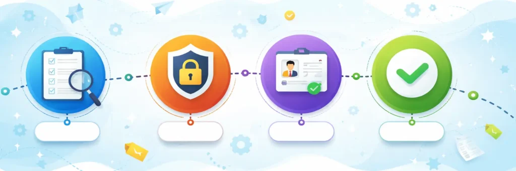 Timeline Verifikasi Waktu Pemeriksaan Dokumen